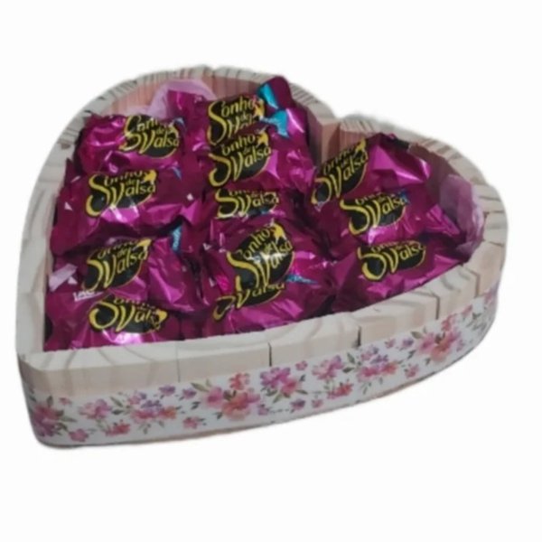 Coração Recheado de Bombons
