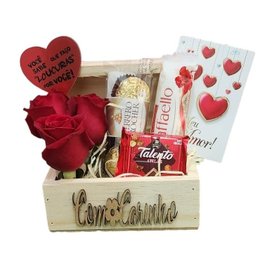 Imagem de Cesta de Chocolate Mimo Carinhoso