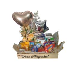 Imagem de Cesta de Café da manhã Delicias de Aniversário