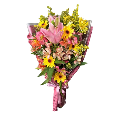 Buquê Mix de Flores Entardecer