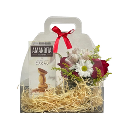 Imagem de GlassBloom com Flores e Amandita