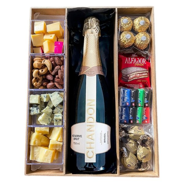 Box Unique Choco Chandon Brut