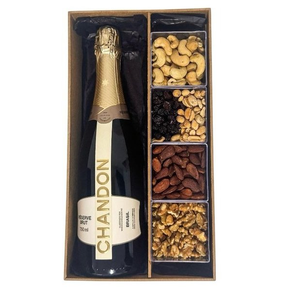 Cesta Sublime com Espumante Chandon