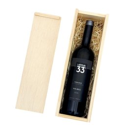 Imagem de Vinho Latitud 33 Malbec - Caixa de Madeira