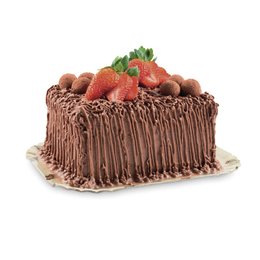 Imagem de Bolo Sodiê Chocotrufas Com Morango 500g