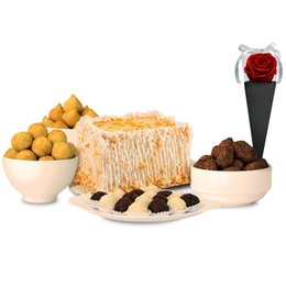 Imagem de Kit Festa 1 Zero Açúcar Cone Preto De Rosa Encantada