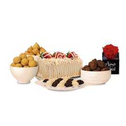 Imagem de Kit Festa 2 Especial Com Rosa Amo Você