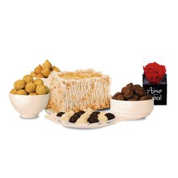 Imagem de Kit Festa 2 Zero Açúcar Com Rosa Amo Você