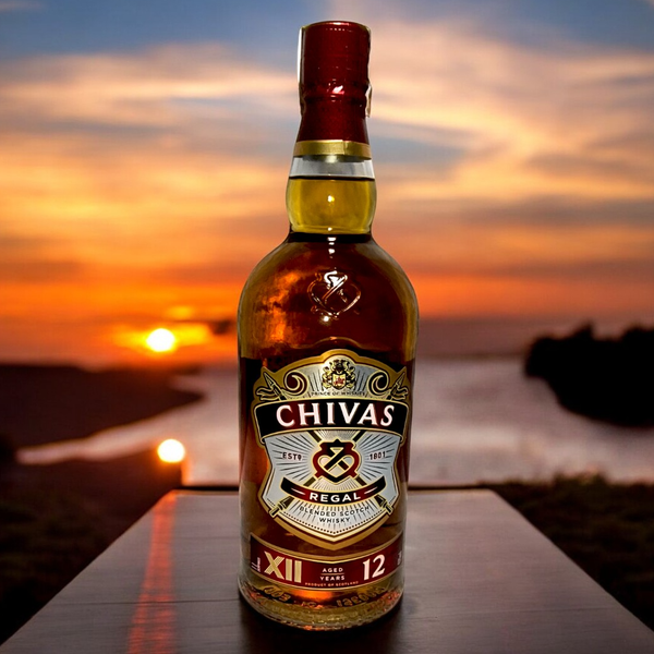 Kit  Whisky Chivas Doze Anos