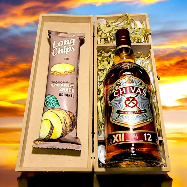 Kit  Whisky Chivas Doze Anos