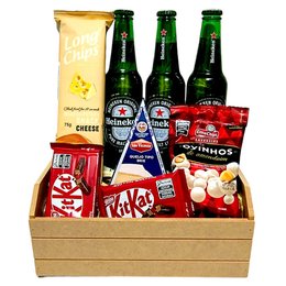 Imagem de Cesta Happy Hour com  Heineken