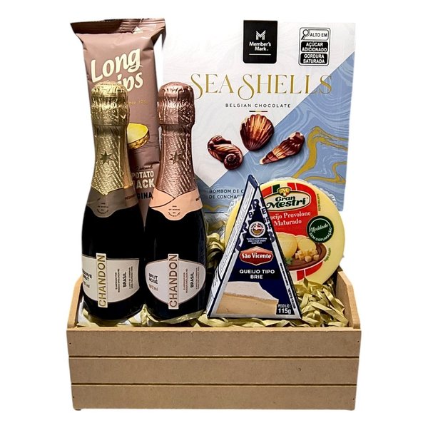 Cesta Duplo Espumante Chandon Especial