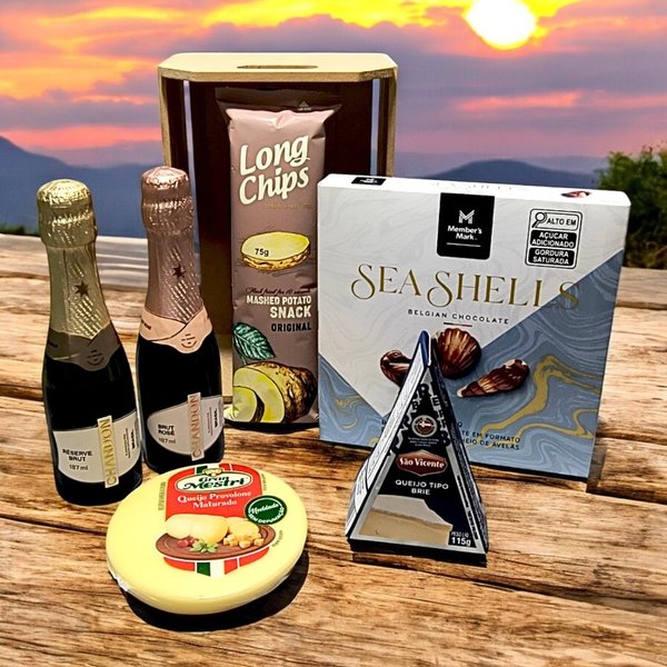Cesta Duplo Espumante Chandon Especial