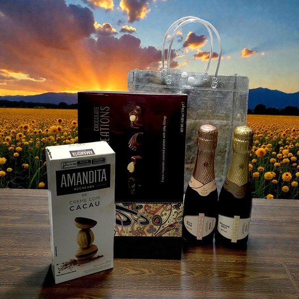 Cesta Feliz Natal com Chandon