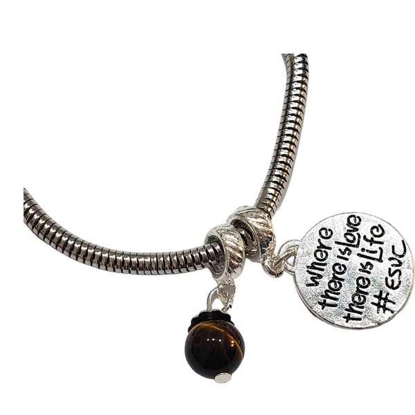 Bracelete My Wishes  Olho de Tigre