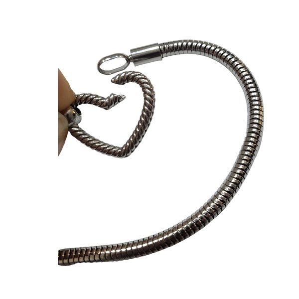 Pulseira Coração Vazado M