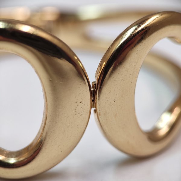Bracelete articulado dourado