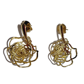 Brinco Flor dupla