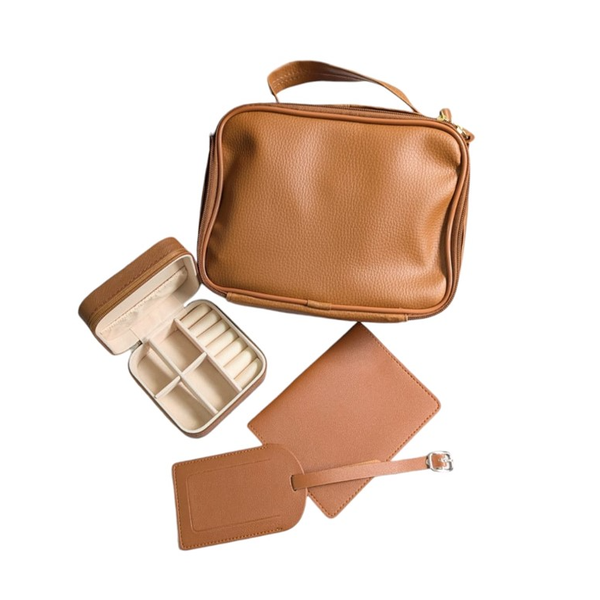 Kit Viagem Caramelo