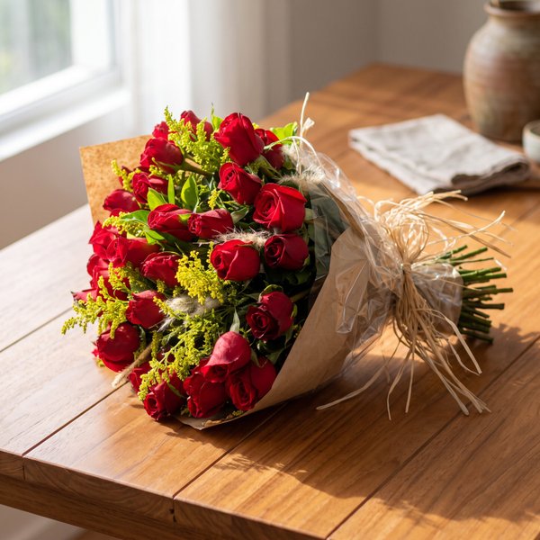 Buquê Paixão Rosas Vermelhas 36 unidades