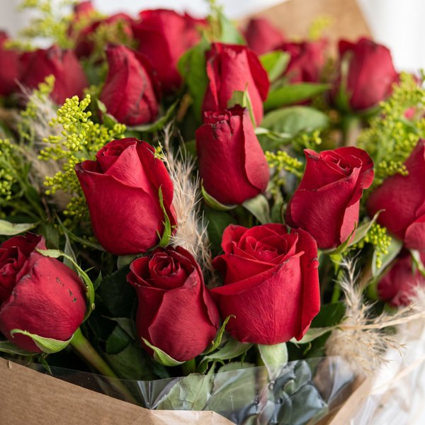 Buquê Paixão Rosas Vermelhas 36 unidades