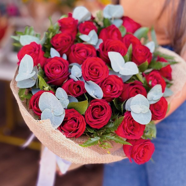 Buquê 24 Rosas Nacionais