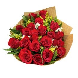 Imagem de Buquê 24 Rosas Importadas