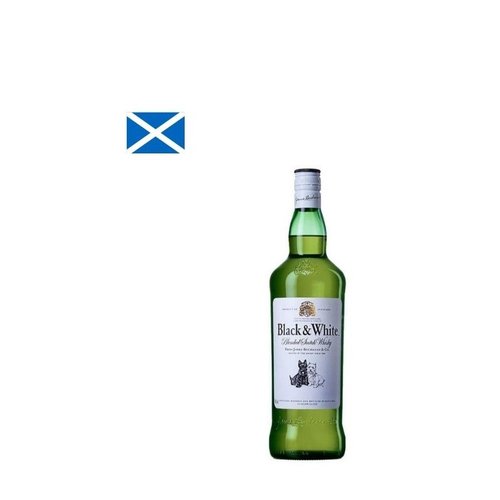 Whisky Escocês Black White 1Litro