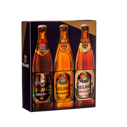 Imagem de Kit de 3 Cervejas Importadas Alemã Paulaner Munchen