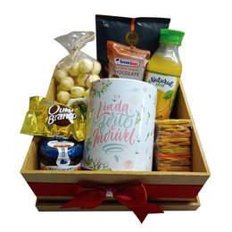 Imagem de Cesta de Café - Caneca Linda 