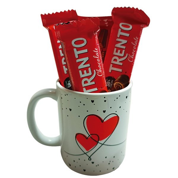 Caneca Recheada - Coração