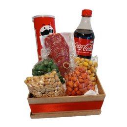 Imagem de Cesta Petiscos com refrigerante 