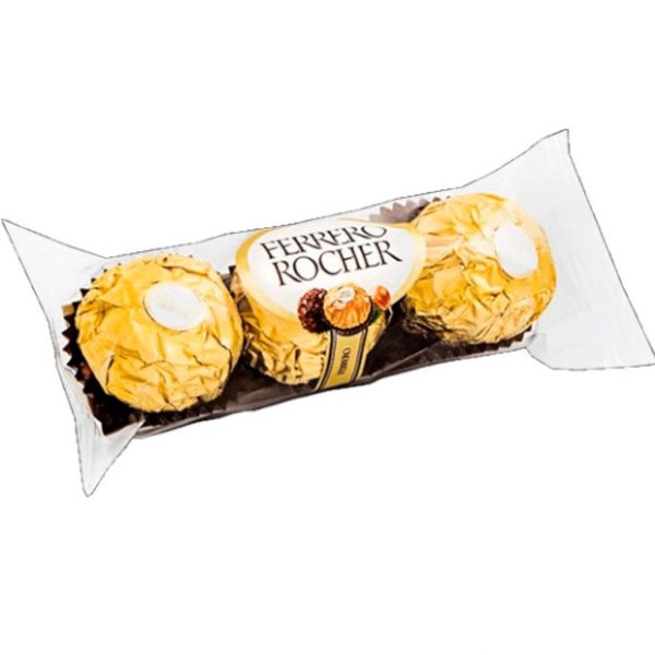 Ferrero Rocher Com 3 Unidades 