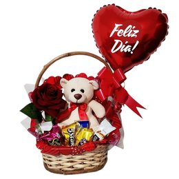 Imagem de Cesta Dia Feliz Doçuras