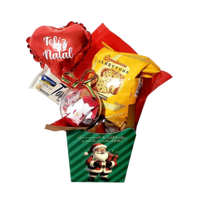 Mini Cachepot Feliz Natal