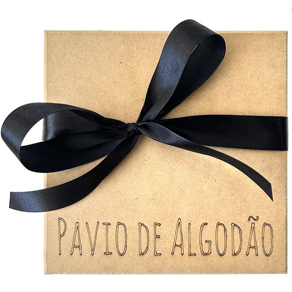 Caixa Presente 4 Velas Aromáticas