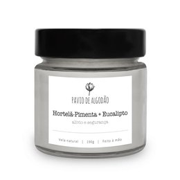 Imagem de Vela Hortelã e Eucalipto + Caixa Presente