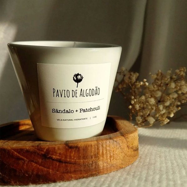 Vela Massagem - Sândalo + Patchouli