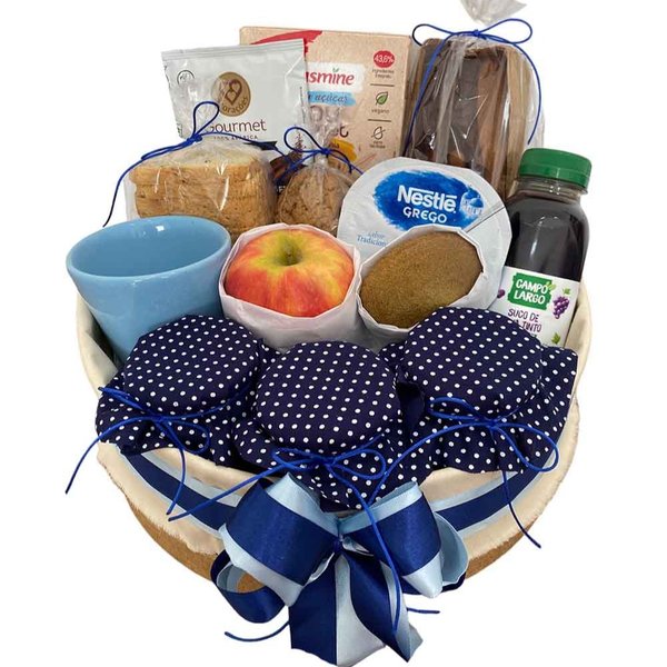 Cesta Bon Jour Blue