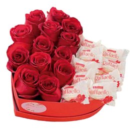 Imagem de Box Delicado com Rosas e Raffaello