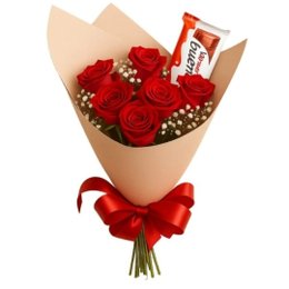 Imagem de Buquê Amor Perfeito com Chocolate