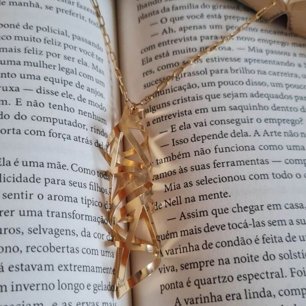 Colar Pinhel Ouro