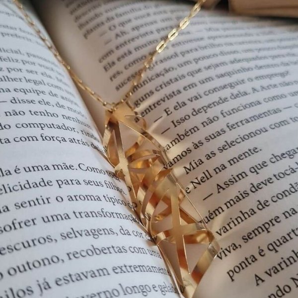 Colar Pinhel Ouro