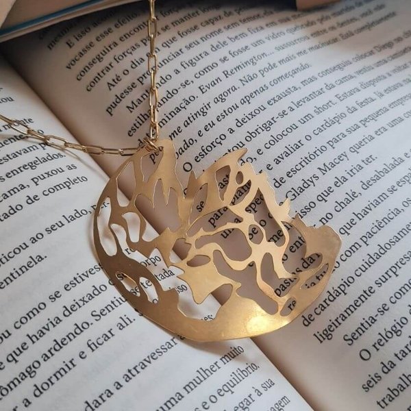Colar Deusa Ouro 