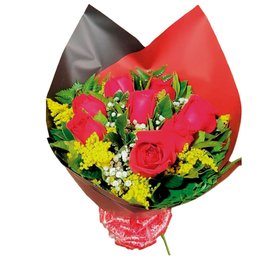 Imagem de Buquê de 8 Rosas