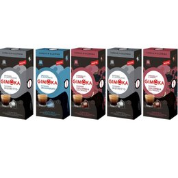 Imagem de Café Cápsulas Gimoka Alumínio Premium 50 Cápsulas