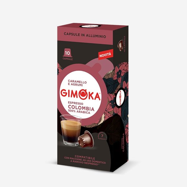 Combo Gimoka Alumínio 100 Cápsulas 