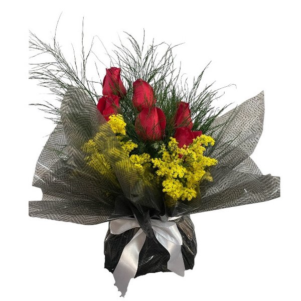 Arranjo de Rosas Para Presente