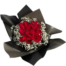 Imagem de Buquê de Rosas Vermelhas Sofisticado