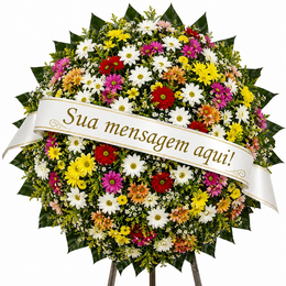 Imagem de Coroa de Flores  Amor Eterno